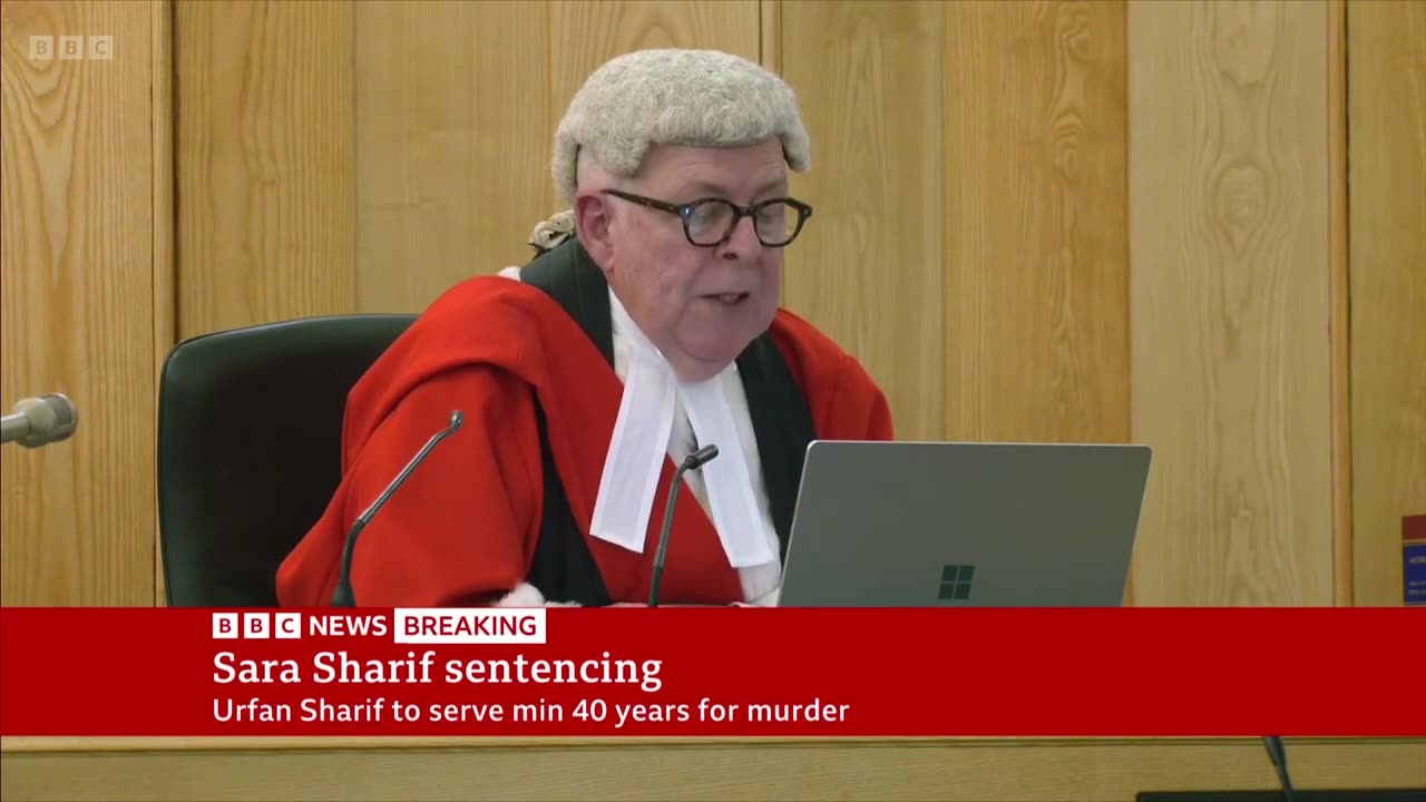 Sara Sharif’s father and stepmother jailed for life for her murder | BBC News