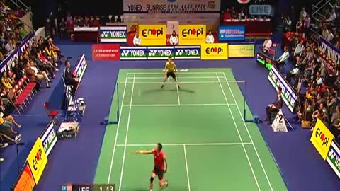 2010 Hong Kong Open MS Final Lee Chong Wei VS Taufik Hidayat