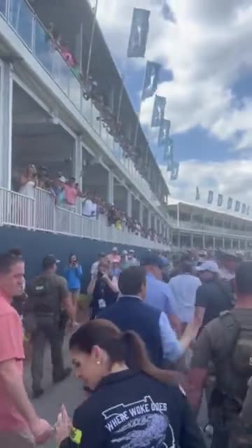 DeSantis & His Family Make A Surprise Appearance At TPC Sawgrass