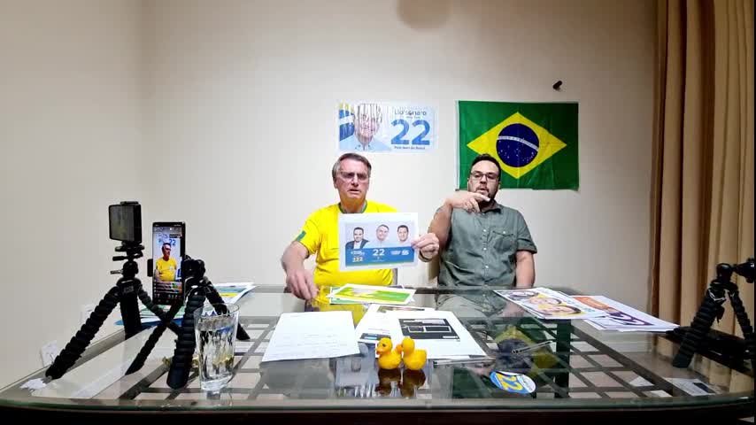 Live do Presidente Jair Bolsonaro (30-09-2022).