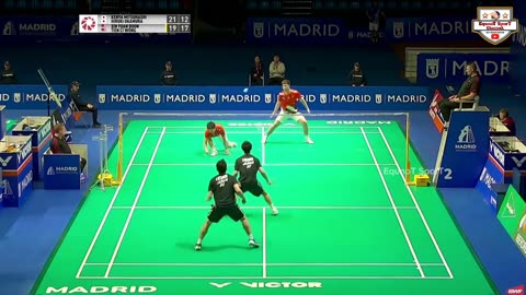 highlights - mitsuhashi/okamura vs boon/wong - spain masters 2023
