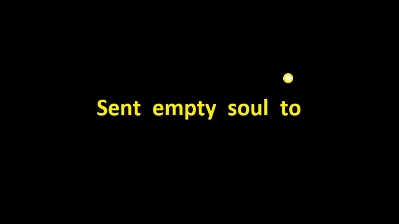 O' Fortuna, The song is in Latin, but this is what I hear.