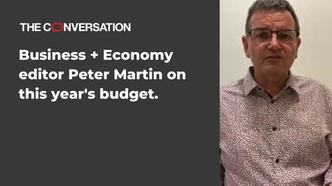 In just three minutes, Peter Martin nails Australia's budget story