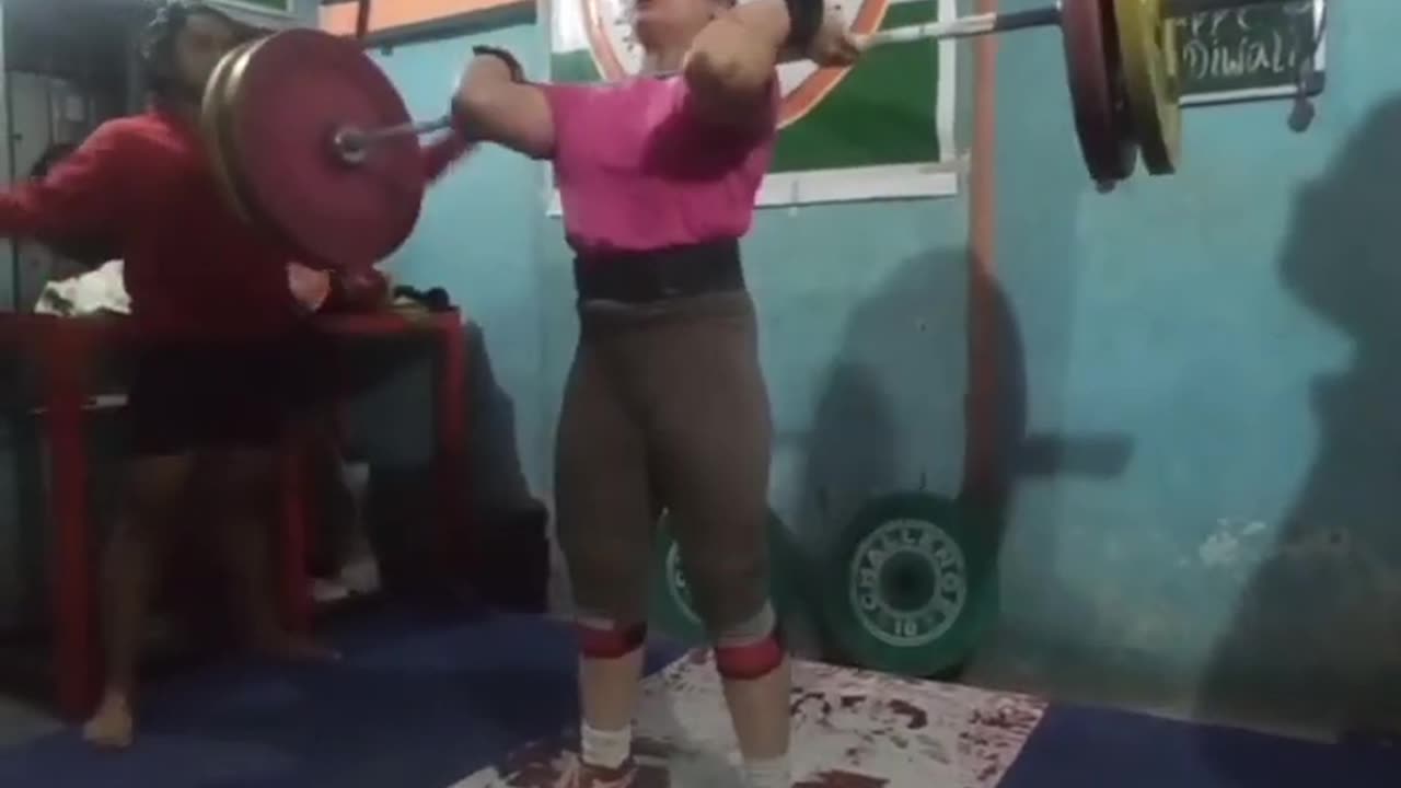 Clean & jerk fail #shorts #viral #trending #weightlifting