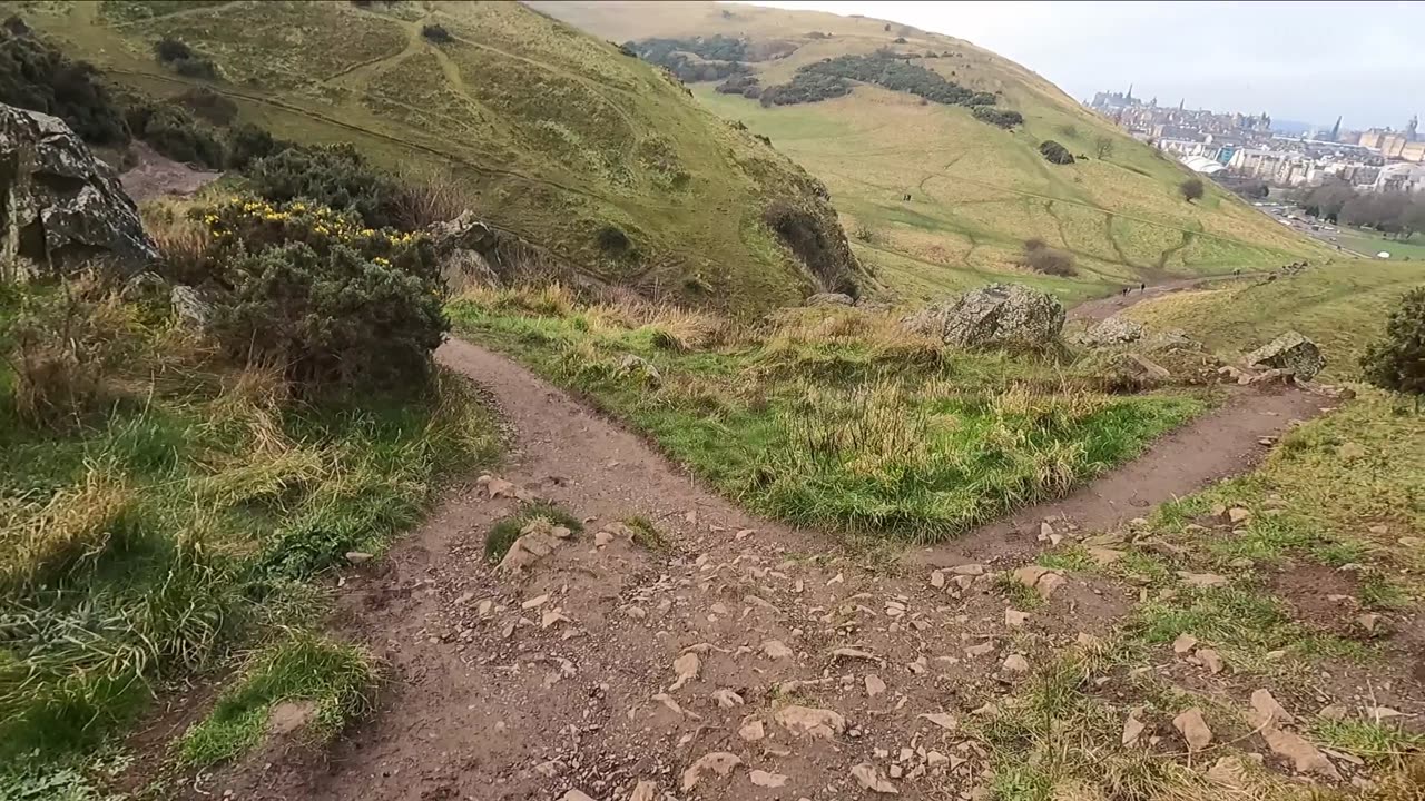 Arthur's Seat, Edinburgh, Scotland.