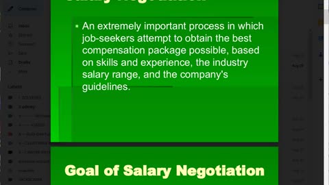 The Salary Negotiation Knowledge Party 1A