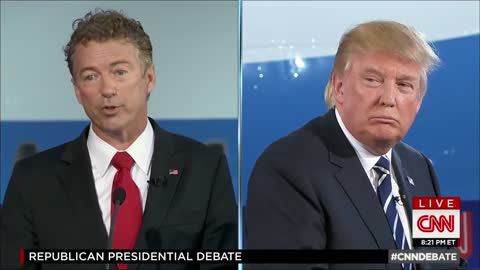 Donald Trump 'Rand Paul should not be on this stage...'