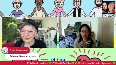 L'Atelier du je dis 11/04 La Parole d'Or Avec Tania & Maj