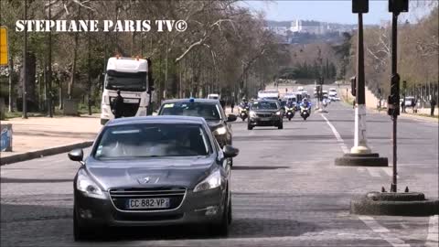 Xi Jinping vs Donald Trump Presidential motorcade comparison