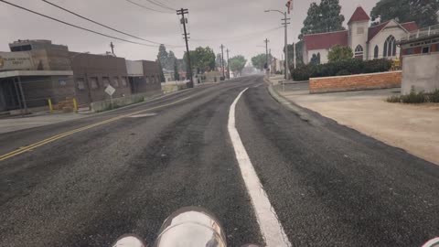 Biking around Los Santos