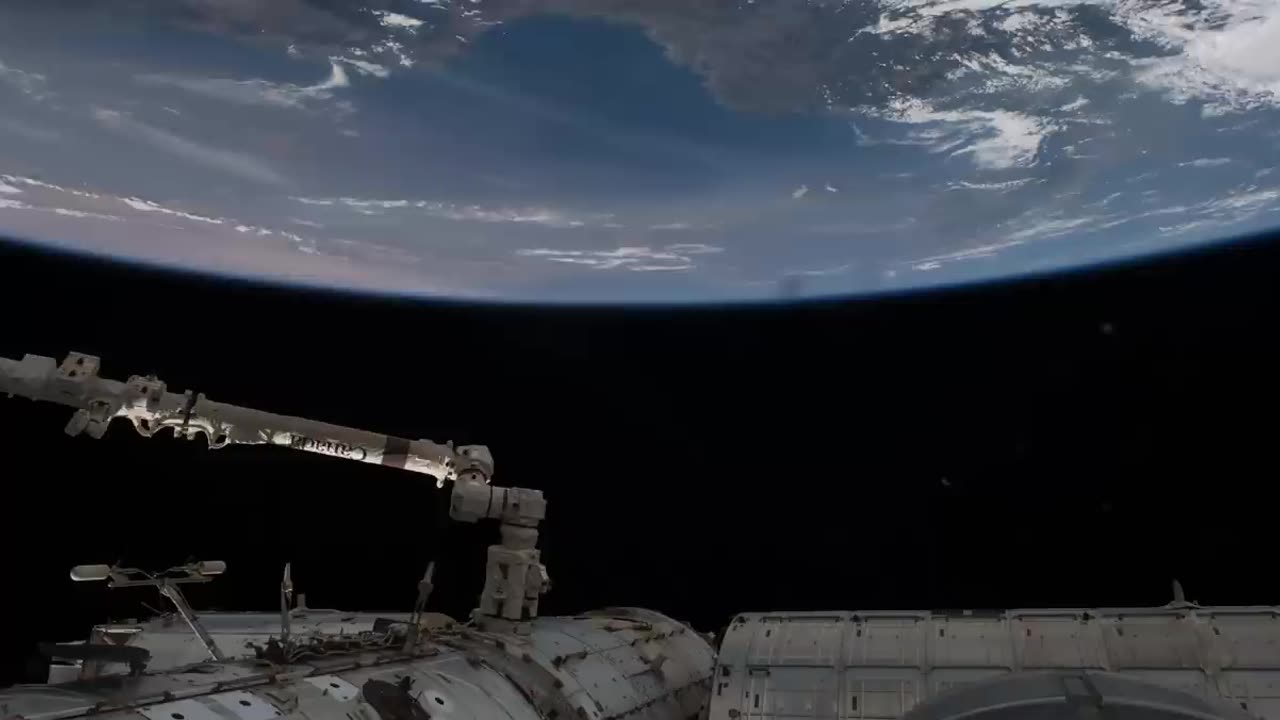 Earth from space with #NASA #spaceX #watchEarth