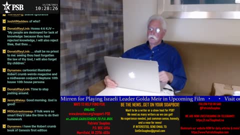 2021-11-28 10:00 EST - A Common Lawyer Comments: with Brent Winters