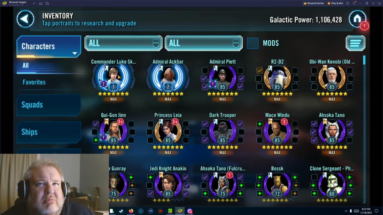 Star Wars Galaxy of Heroes F2P Day 194