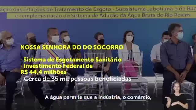 Bolsonaro: Saneamento Básico em Sergipe