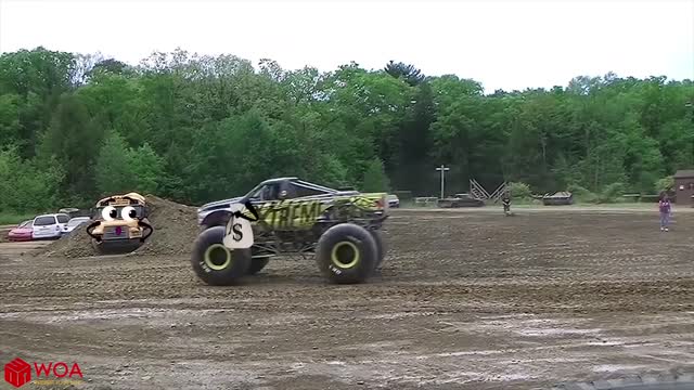 Crazy Monster Truck Freestyle Moments | Monster Jam highlights 2020 | Woa Doodles Funny Videos