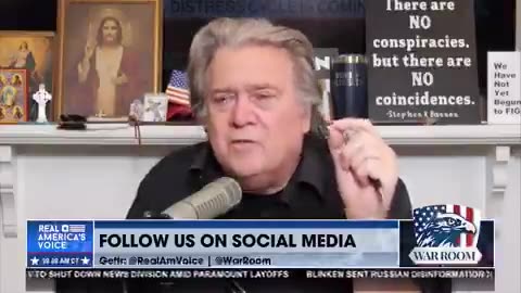 Steve Bannon activated: We are at war.