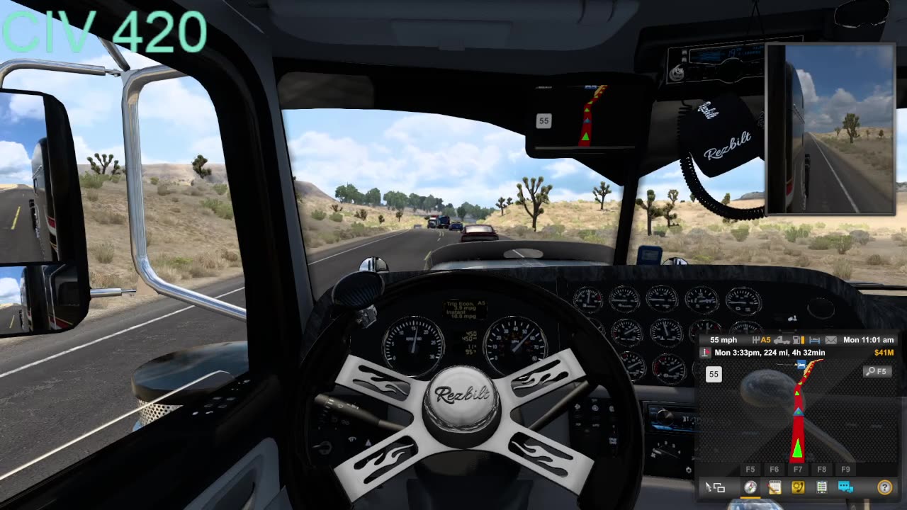 Friday live stream: american truck sim