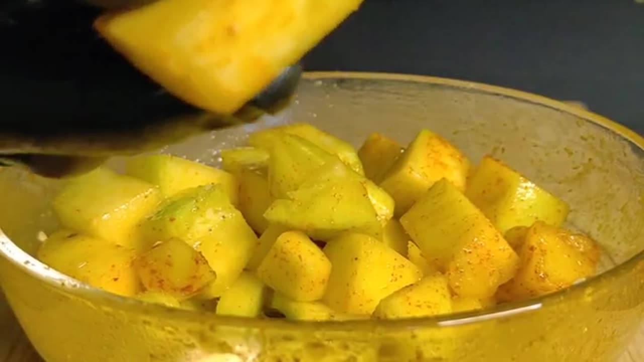 Mango Chaat ASMR #shorts