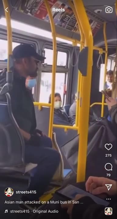 Asian Attack on San Francisco Bus