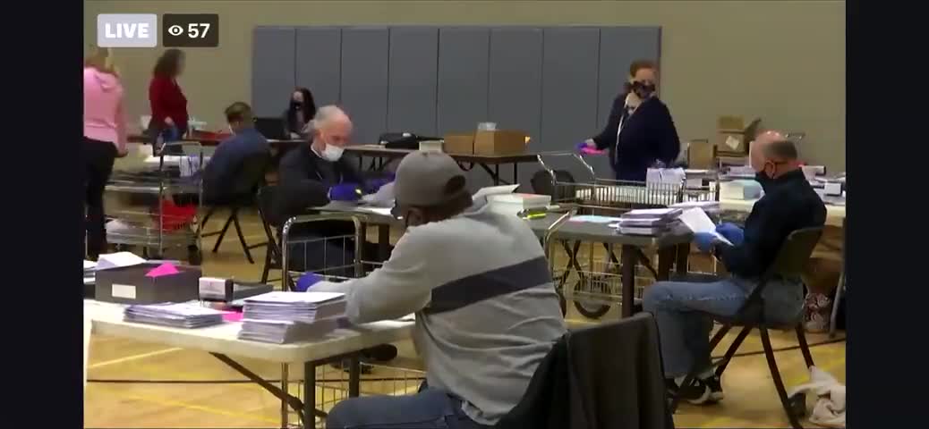 GERMANTOWN, MARYLAND: VOTER FRAUD CAUGHT ON LIVESTREAM, CAMERAMAN TRIES TO HIDE IT