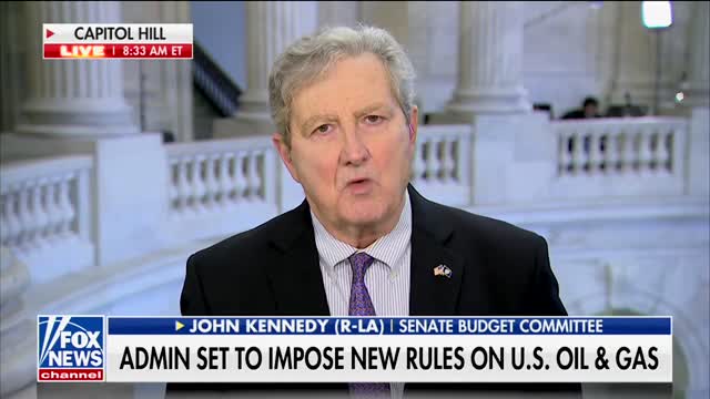 Sen Kennedy Delivers BRUTAL Roast Of Biden's Energy Policy