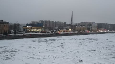 Saint-Petersburg, Neva river