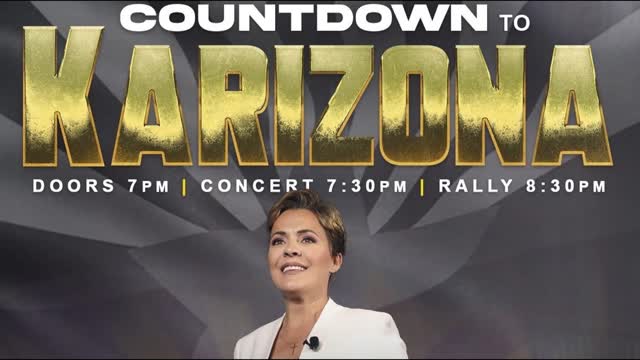 Countdown to #Karizona Concert & Rally Tonight