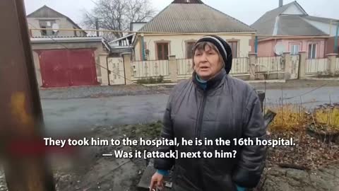 ◾A resident of Donetsk describes how her grandson suffered in a Ukrainian attack.