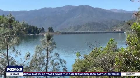 California's largest reservoir is near capacity