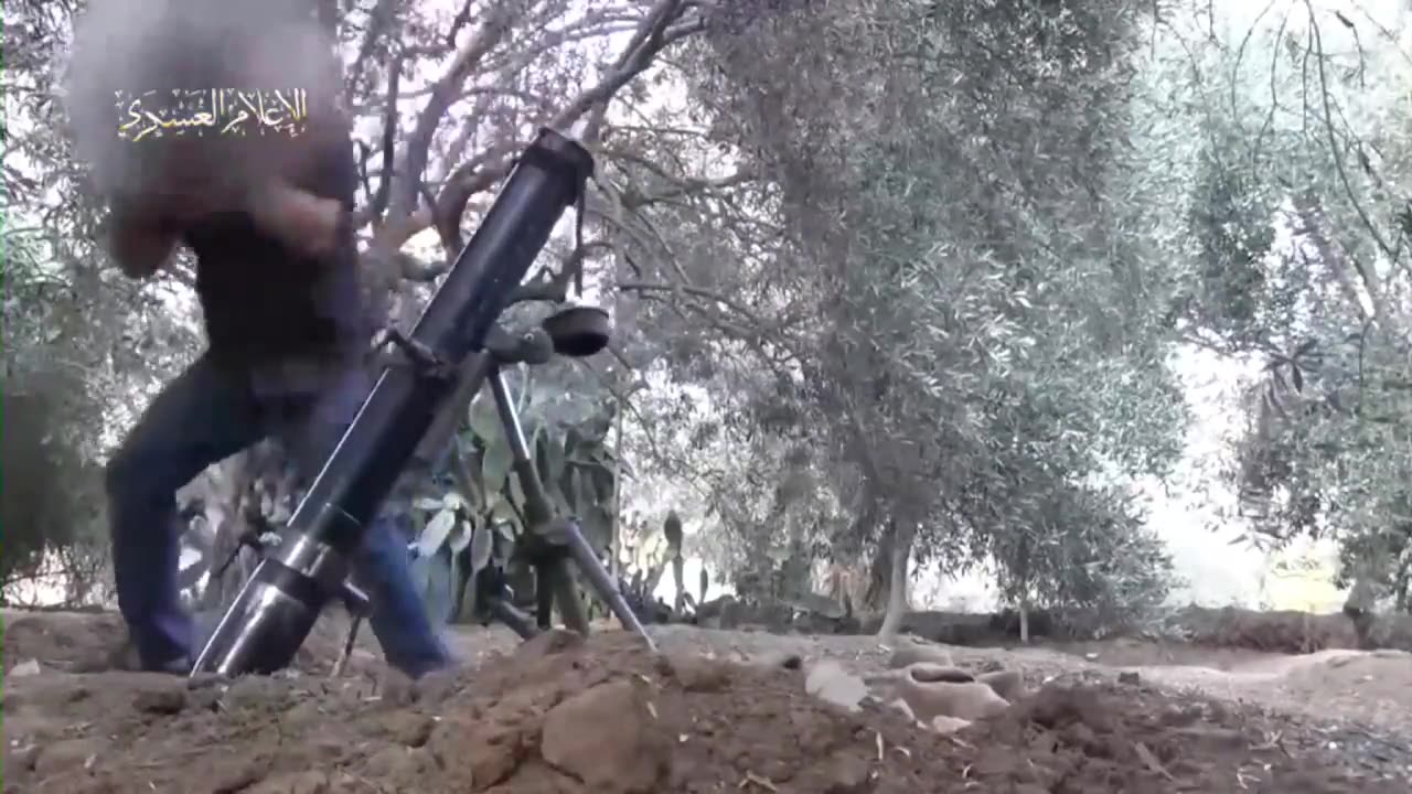 🚀🇮🇱 Israel War | Hamas Member Launching Mortar Toward Israel in Civilian Clothing | RCF