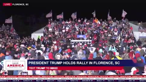 President Donald J. Trump in Florence, SC