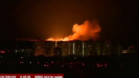 explosion in the city of Brovary, Ukraine