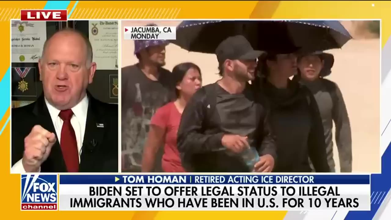 Fmr ICE director on Biden’s latest border ‘incentive’- ‘When is enough enough.’Fox News