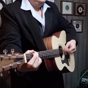 Trent Page's new Taylor guitar!