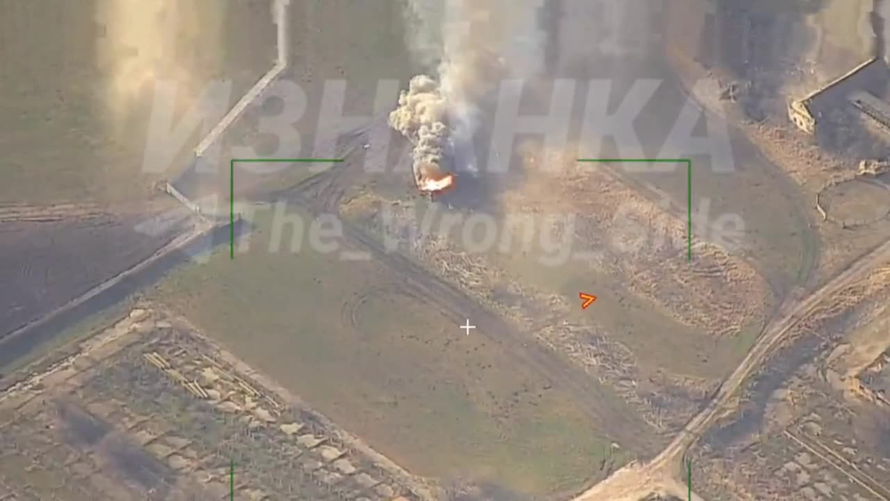 Destruction of air defense system "NASAMS" of the Ukrainian Armed Forces in Zaporozhye direction
