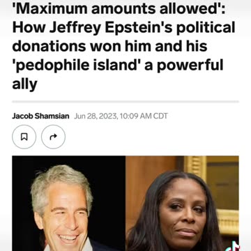 Interesting Connection Ms. Plaskett - Remix by @nyfreedomrally