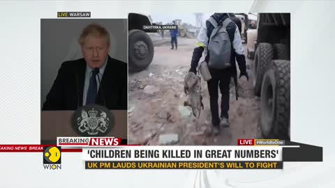 Children are being killed in huge numbers, will support Ukraine till the end_ PM