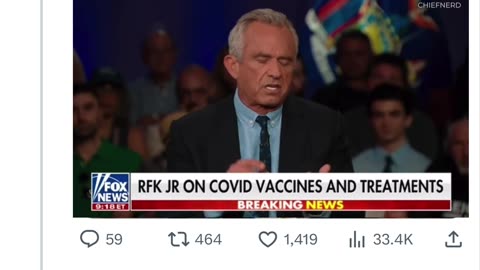 Robert F Kennedy Jr. debates Hannity on the effectiveness of Ivermectin.