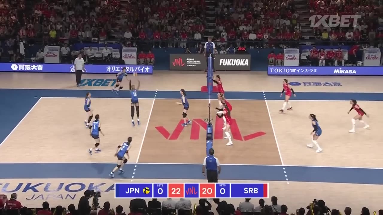 🔴 Highlights of Week 3 of the Women's VNL 2024 - JPN vs. SRB