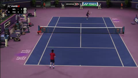 Top Spin 4 - Federer Sabr