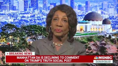 Maxine Waters sinks into gibberish