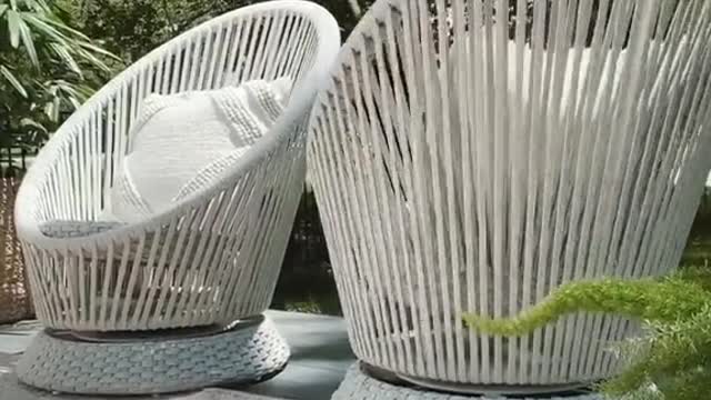 Outdoor makeover!! Beautiful furniture is all from Arhaus!