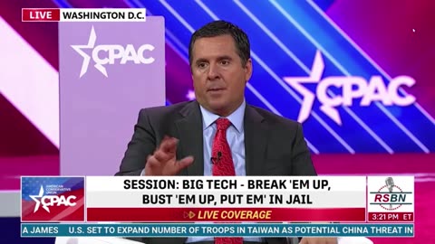 Devin Nunes on "What's up with the SEC?" CPAC Washington D.C. (3/2/2023)