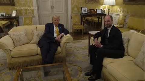 Donald Trump meets Prince William in Paris after Notre Dame reopening ceremony