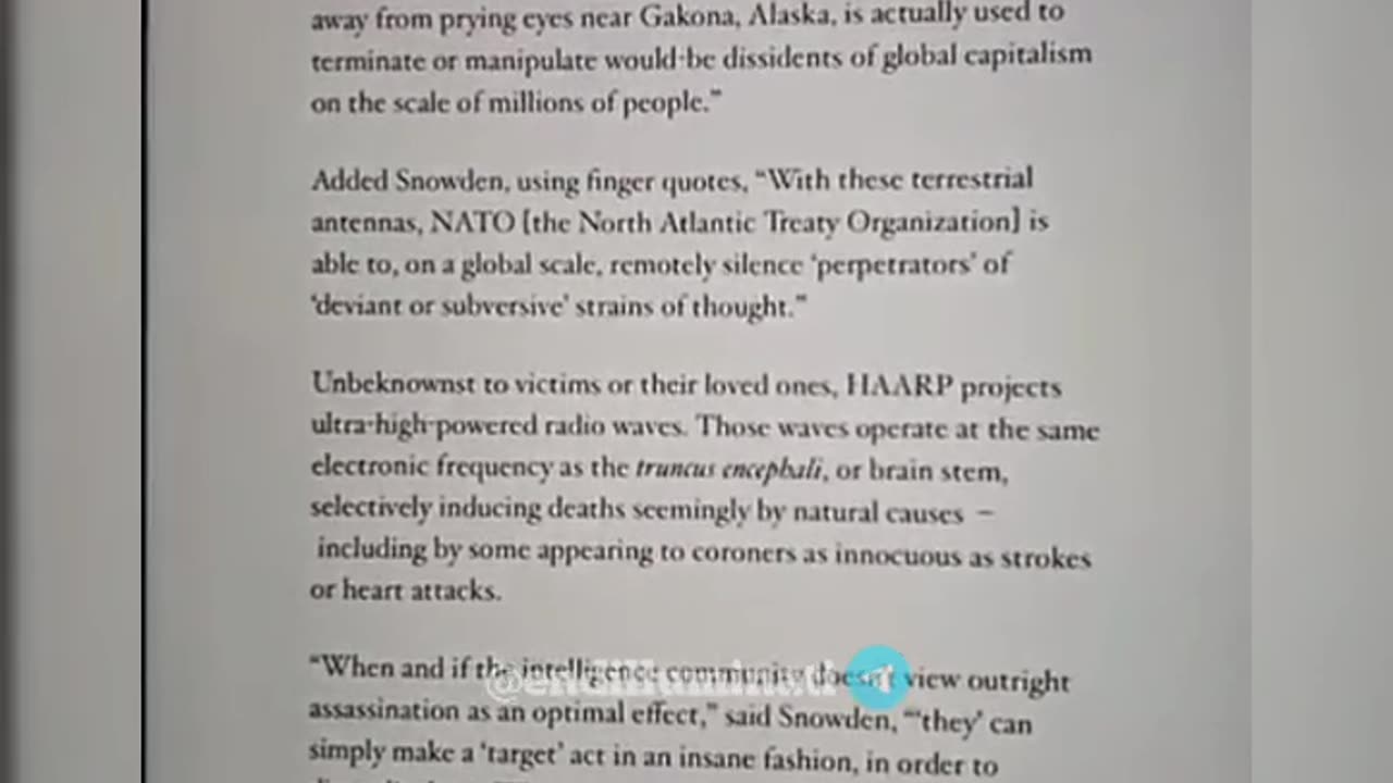 Snowden Reveals HARP