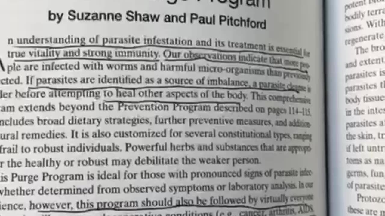 Get rid of your parasites