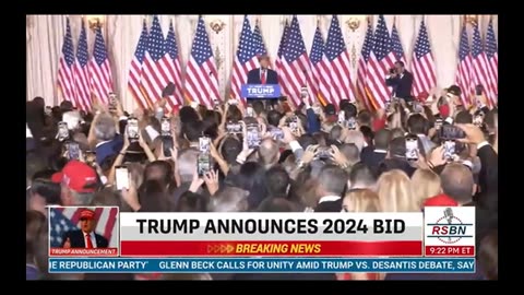 Breaking - president Trump announces he will seek second term : Run for president in 2024