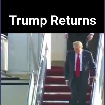 Trump Returns To DC