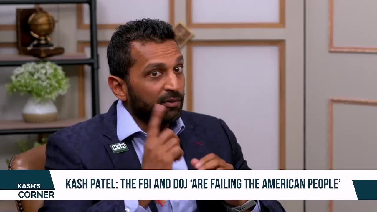 Kash - lays out our information war against the FBI / DOJ ⛈️⛈️⛈️