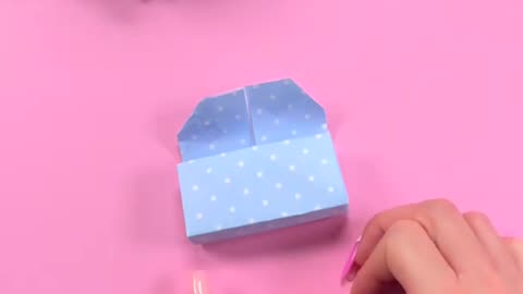 DIY Mini Paper Bag - Paper WALLET